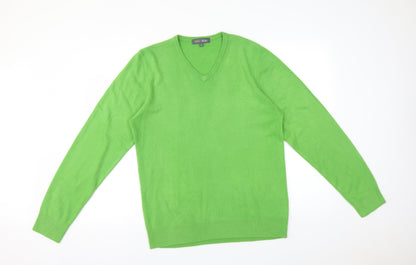 Mens UK Size M M&S Green Pullover Sweatshirt