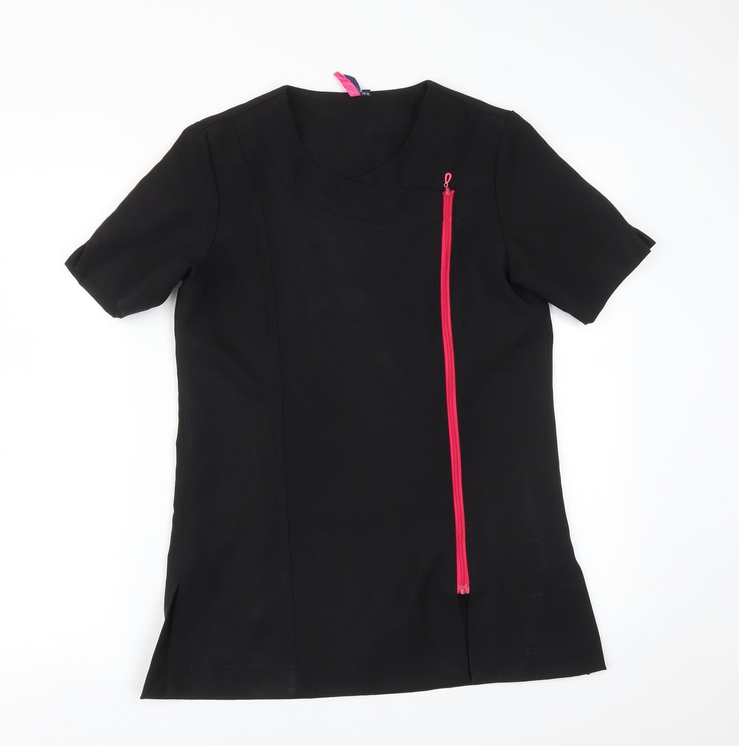 Womens UK Size 10 Premier Black Tunic T-Shirt
