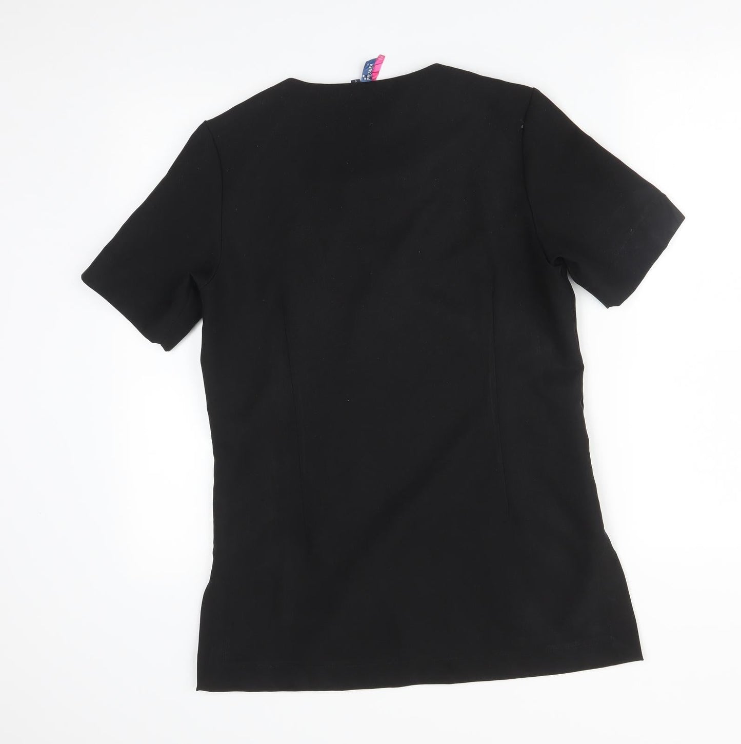 Womens UK Size 10 Premier Black Tunic T-Shirt