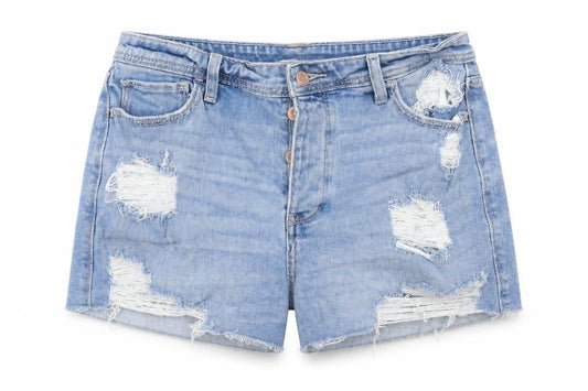 Hollister Womens Blue   Hot Pants Shorts Size 29 in