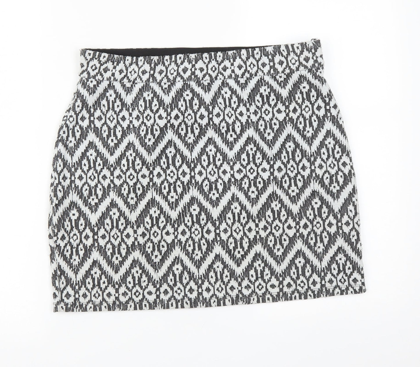 ESMARA Womens Multicoloured Argyle/Diamond  Straight & Pencil Skirt Size M