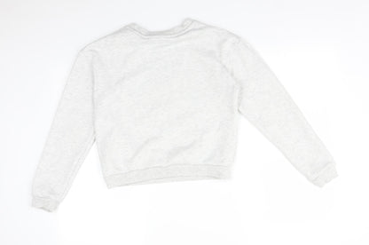 Primark Girls White   Pullover Sweatshirt Size 14-15 Years  - UNICORN