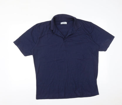 CLASSIC STYLE Mens Blue    Polo Size L