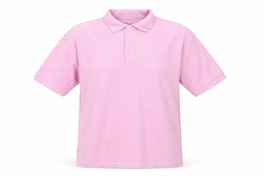 TIMBER JACK Womens Pink   Basic Polo Size L