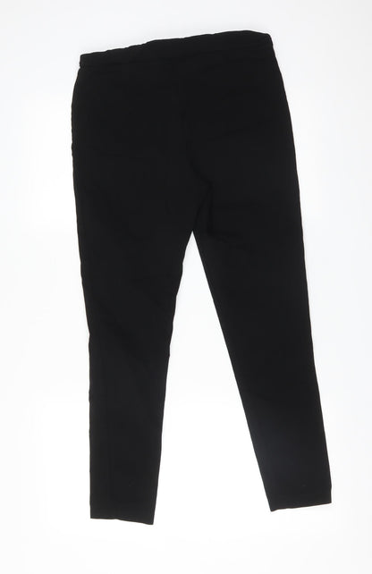 Womens UK Size 14 Dorothy Perkins Regular Fit  Black Trousers