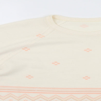 Womens UK Size  Preworn Ivory Pullover Jumper