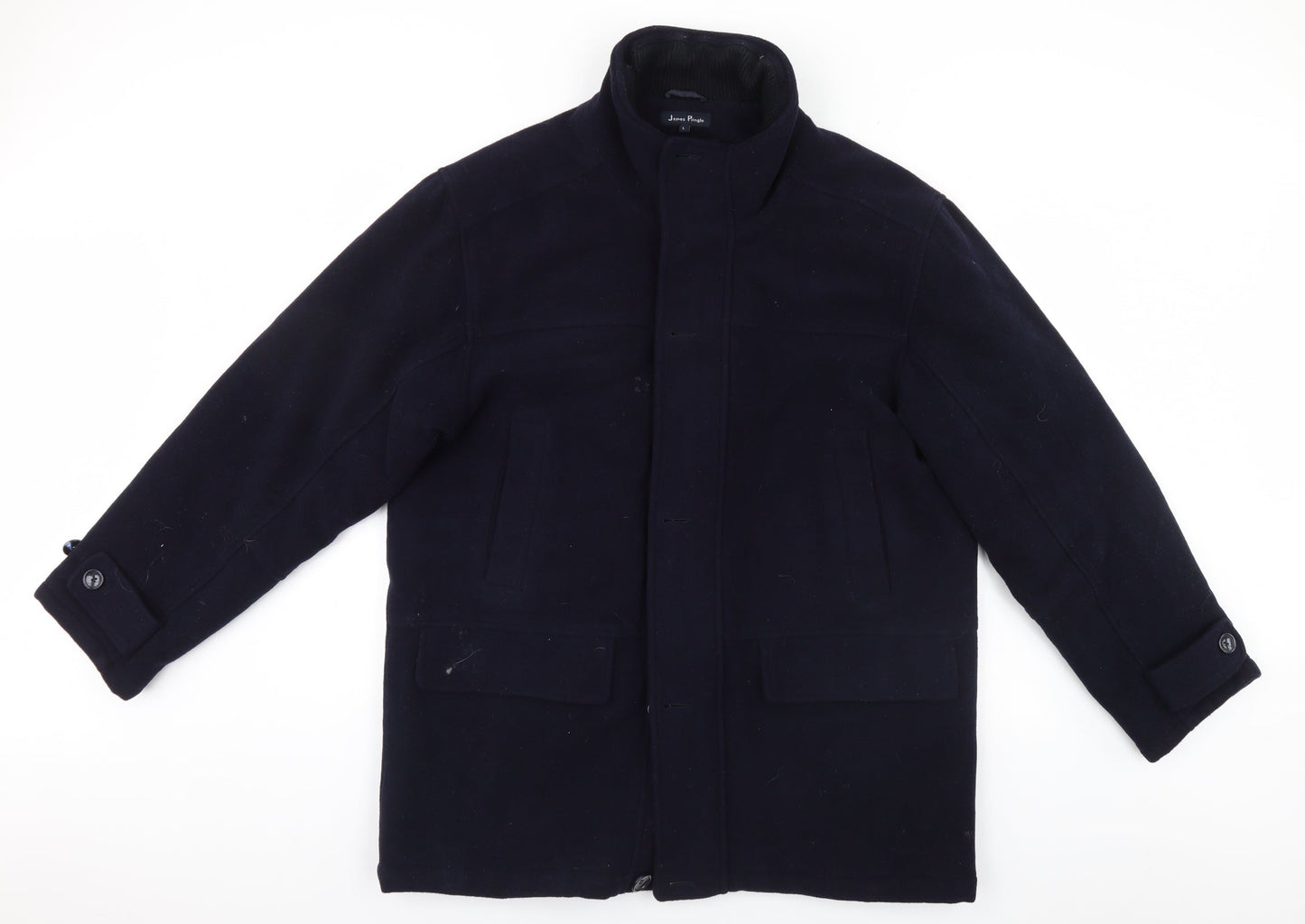 Womens UK Size L EWM Blue Overcoat