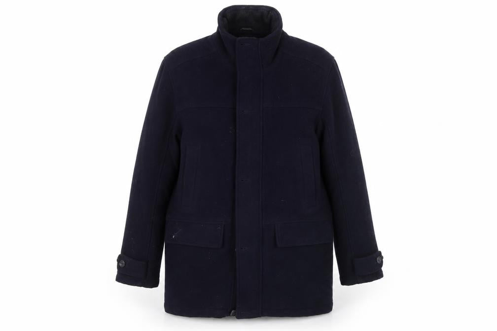 Womens UK Size L EWM Blue Overcoat