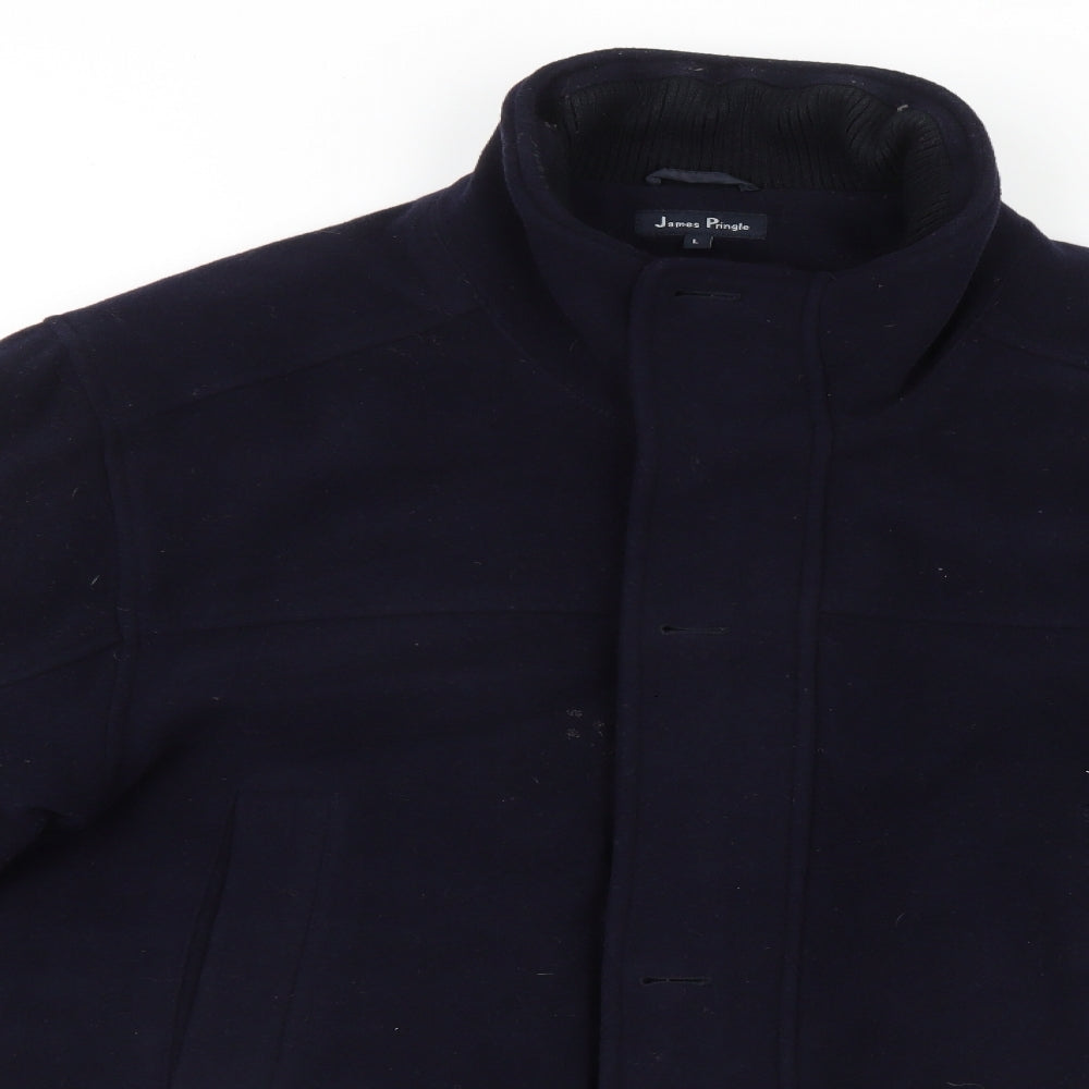 Womens UK Size L EWM Blue Overcoat