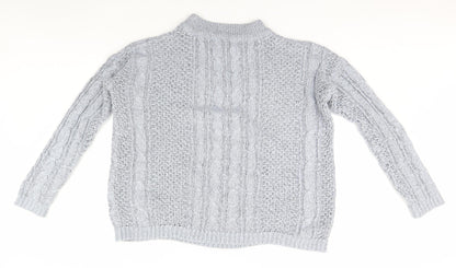 Womens UK Size 14 Atmosphere Grey Pullover Jumper