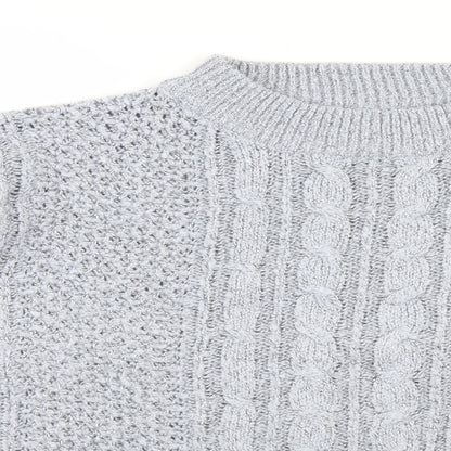 Womens UK Size 14 Atmosphere Grey Pullover Jumper
