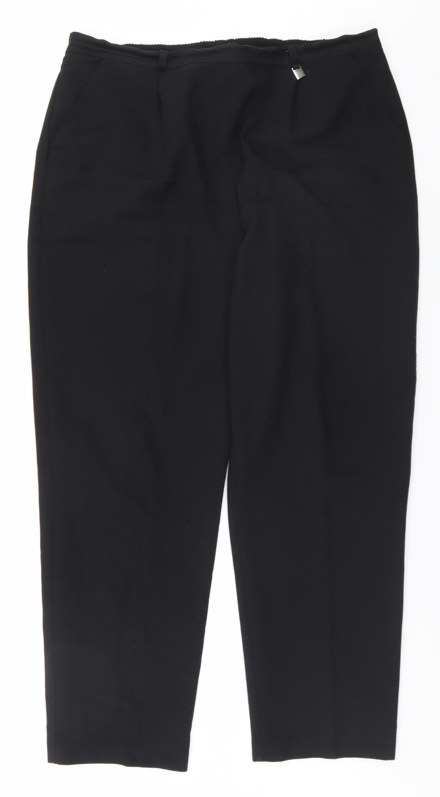 Classic Womens Black   Trousers  Size 18 L28 in