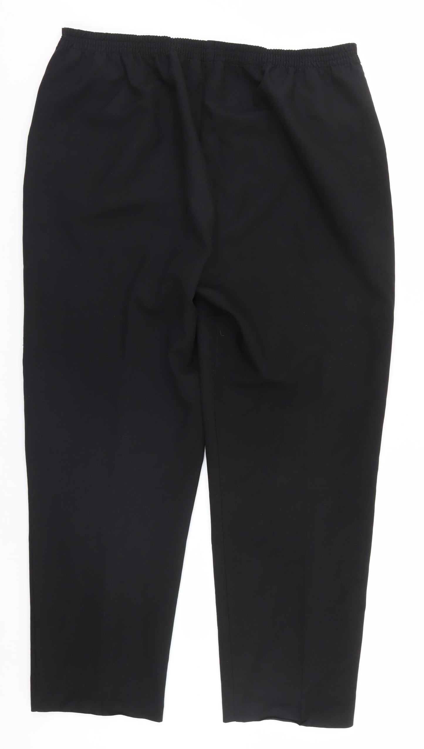 Classic Womens Black   Trousers  Size 18 L28 in