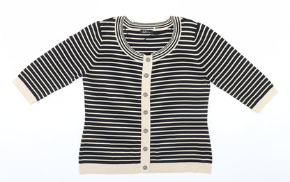 Womens UK Size  Sky Design Black Cardigan Jumper
