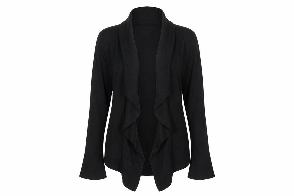 Womens UK Size 14 Moda Black Cardigan Jumper