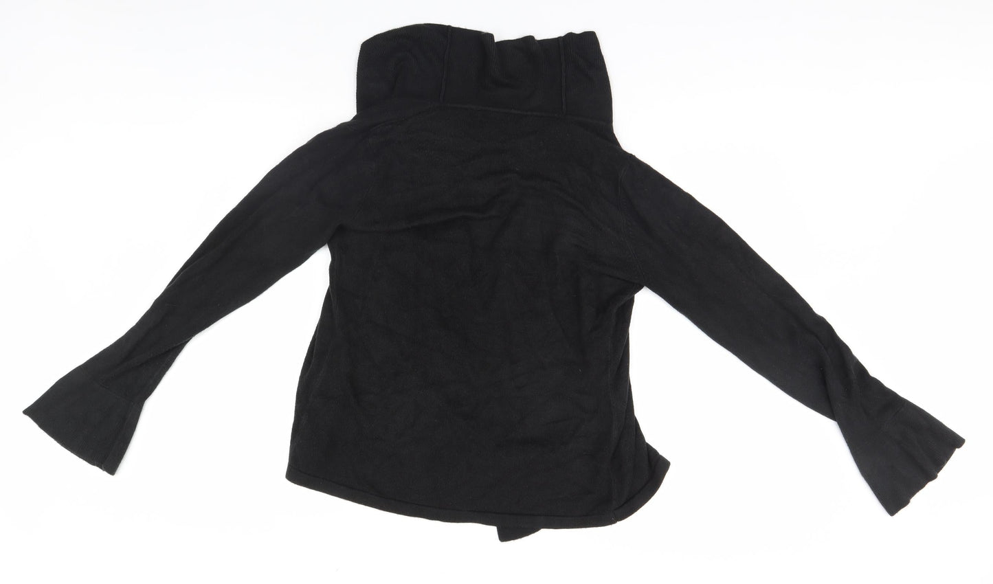 Womens UK Size 14 Moda Black Cardigan Jumper