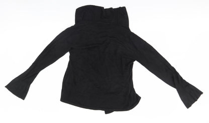 Womens UK Size 14 Moda Black Cardigan Jumper