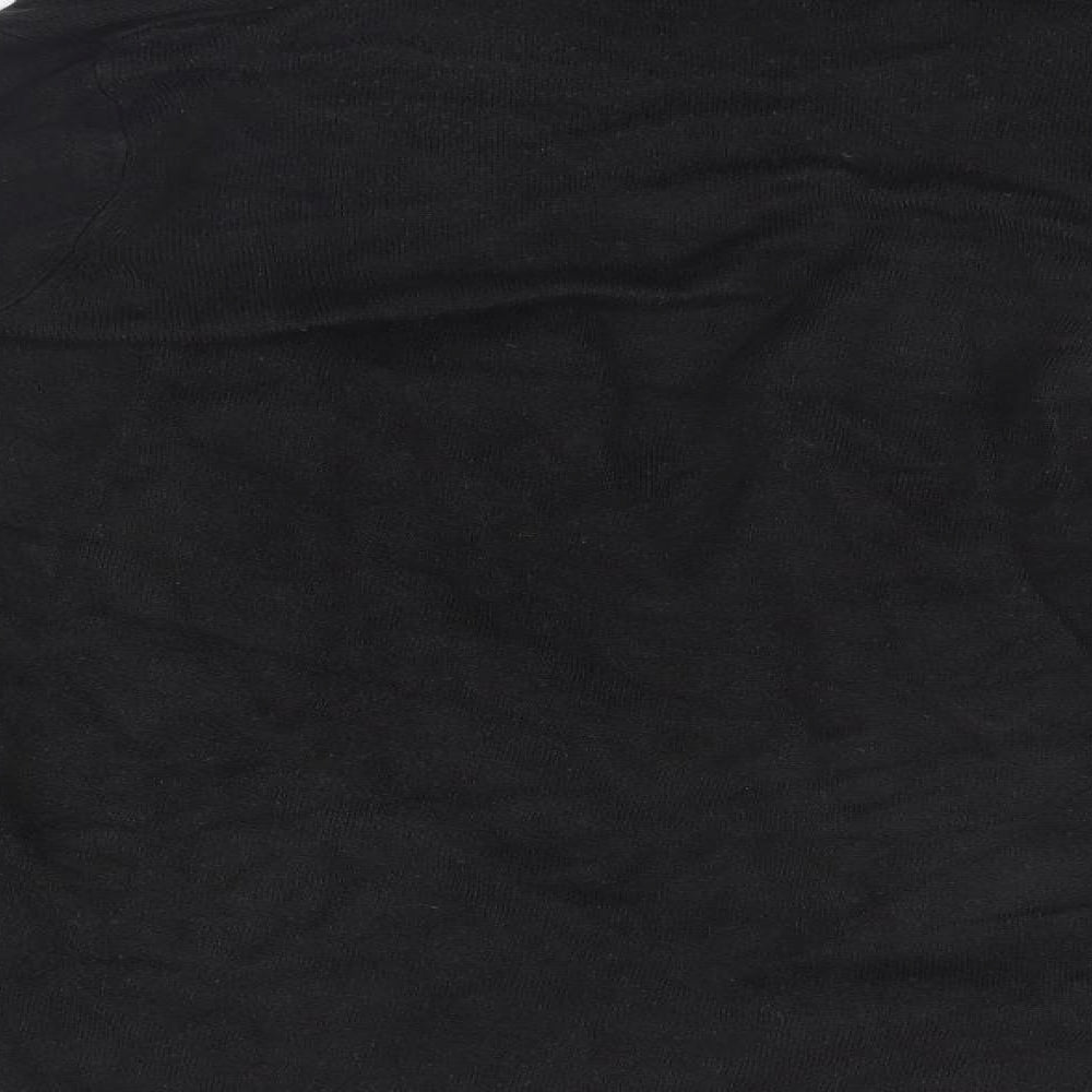 Womens UK Size 14 Moda Black Cardigan Jumper