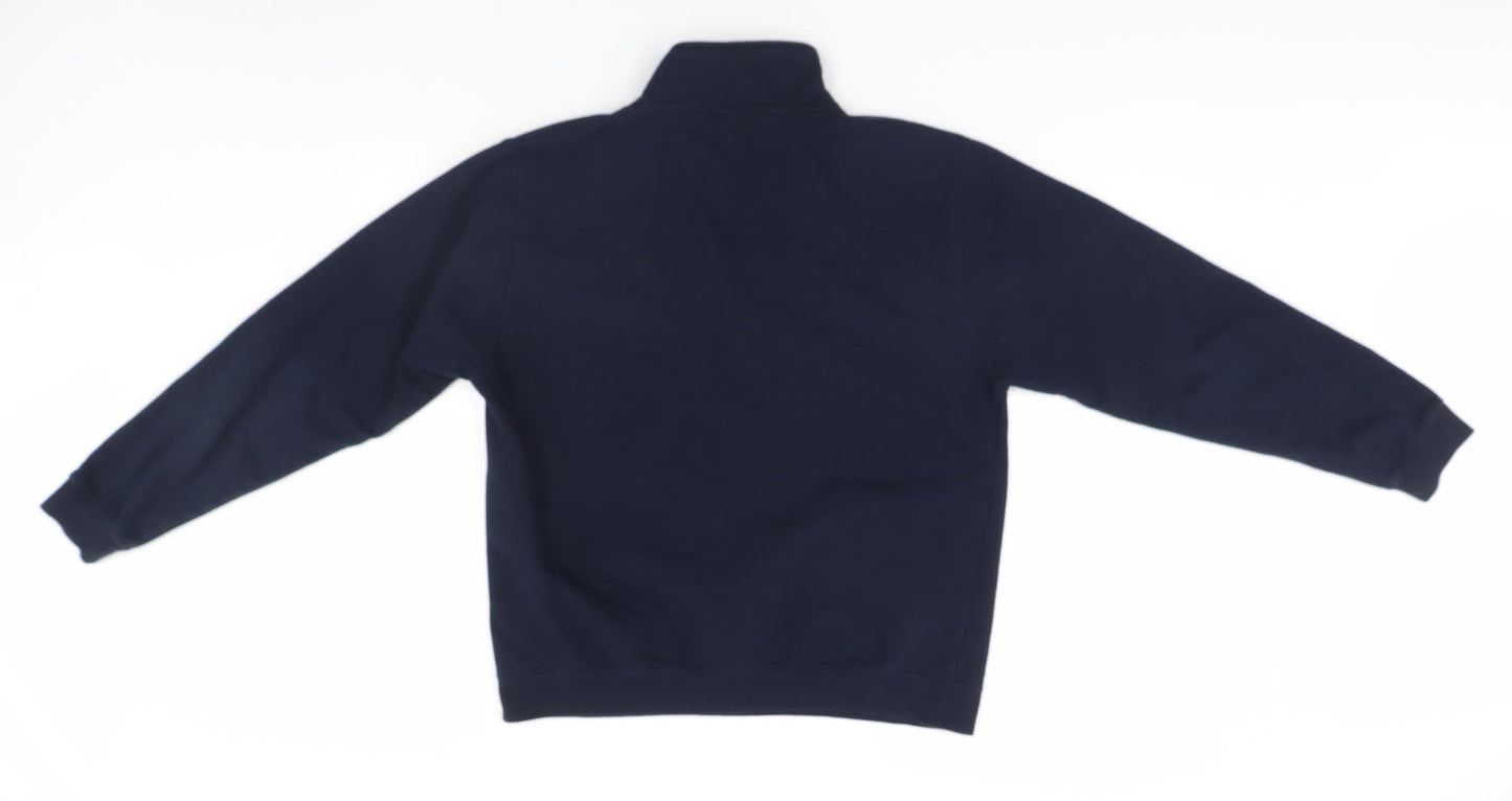 Awdis Mens Blue   Pullover Jumper Size M