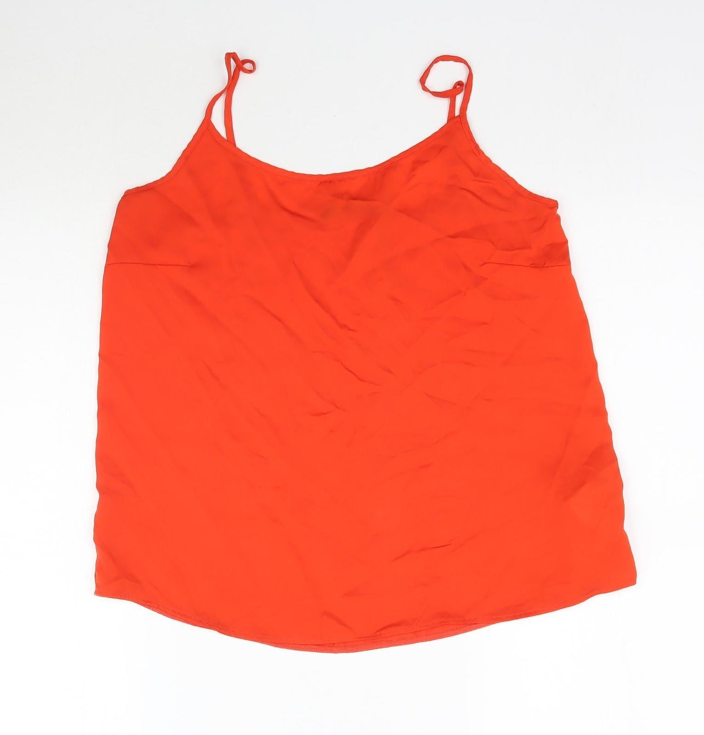 Womens UK Size 10 Marks and Spencer Red Camisole Blouse