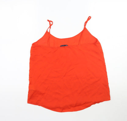 Womens UK Size 10 Marks and Spencer Red Camisole Blouse