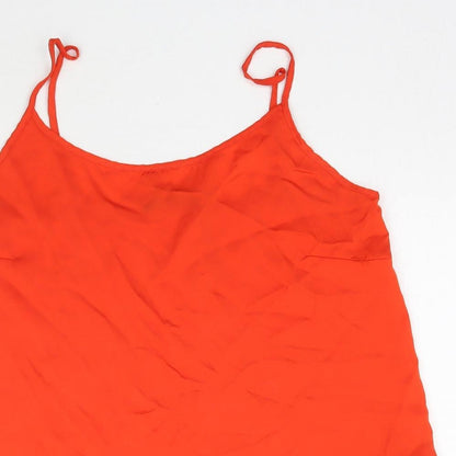 Womens UK Size 10 Marks and Spencer Red Camisole Blouse