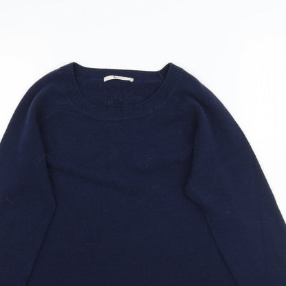 TU Womens Blue  Knit Pullover Jumper Size 10