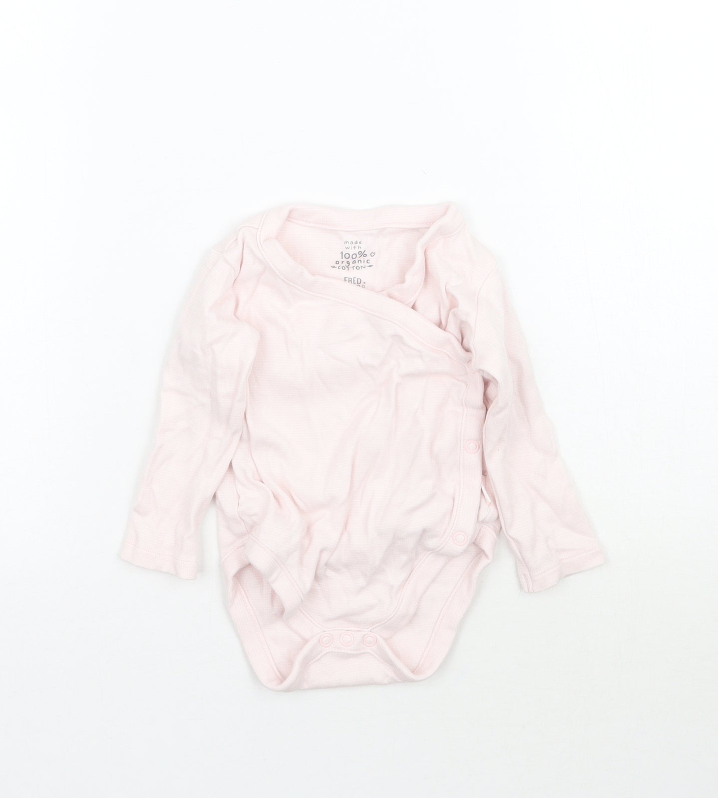 F&F Girls Pink   Babygrow One-Piece Size 3-6 Months