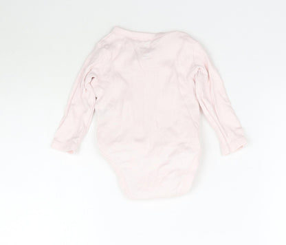F&F Girls Pink   Babygrow One-Piece Size 3-6 Months