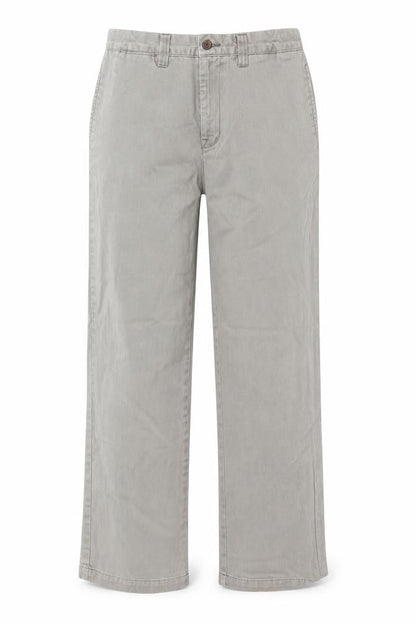Front view of Gap girls’ grey denim straight jeans, size 16, years
