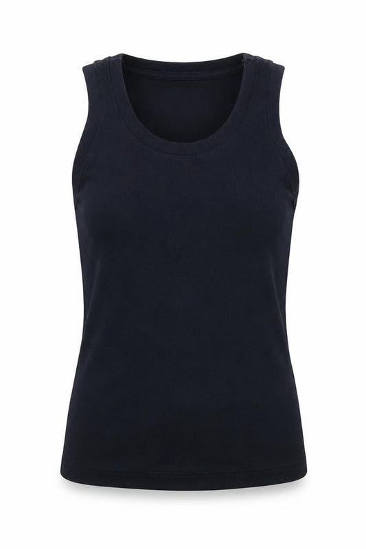 Womens UK Size 12 Cherokee Blue Basic T-Shirt