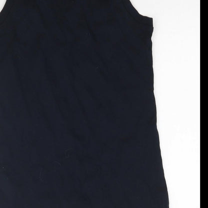 Womens UK Size 12 Cherokee Blue Basic T-Shirt