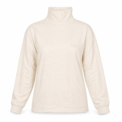 Womens UK Size S Cotton Traders Beige Basic T-Shirt