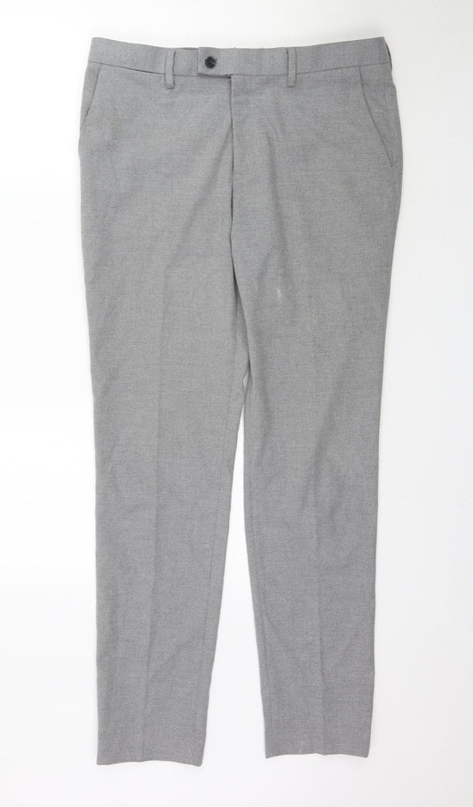 Preworn Mens Grey   Trousers  Size 32 L33 in