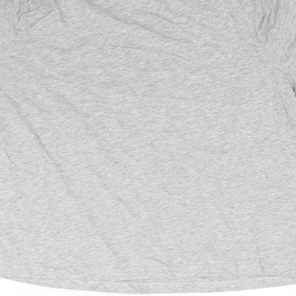 Womens UK Size 2 TU Grey Basic T-Shirt