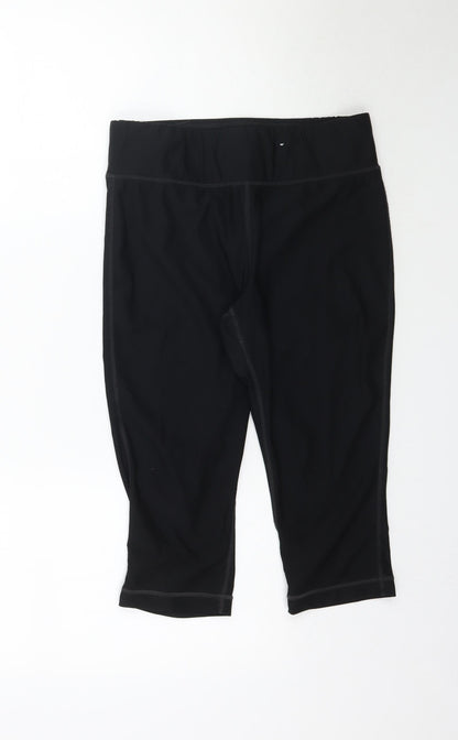 Athlete works Womens Black   Biker Shorts Size M