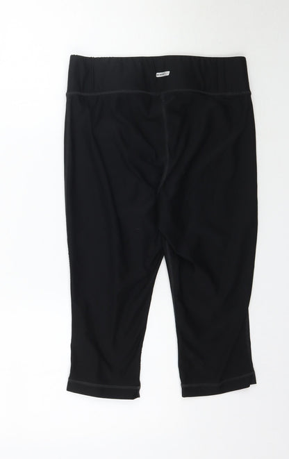 Athlete works Womens Black   Biker Shorts Size M
