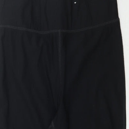 Athlete works Womens Black   Biker Shorts Size M