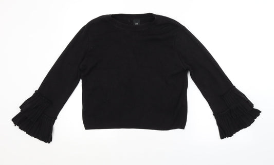 Womens UK Size 10 River Island Black Pullover Jumper