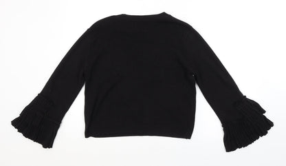 Womens UK Size 10 River Island Black Pullover Jumper