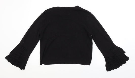Womens UK Size 10 River Island Black Pullover Jumper