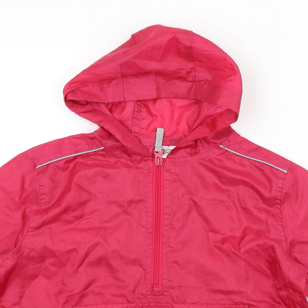 Preworn Girls Pink   Rain Coat Coat Size S