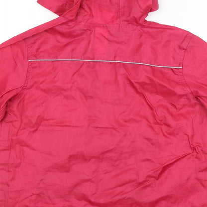 Preworn Girls Pink   Rain Coat Coat Size S