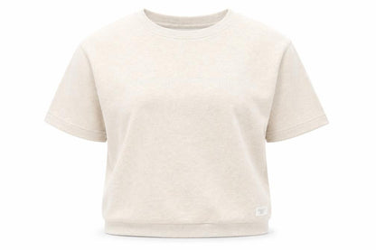 Front view of INSOMNIA women’s beige jumper, size M