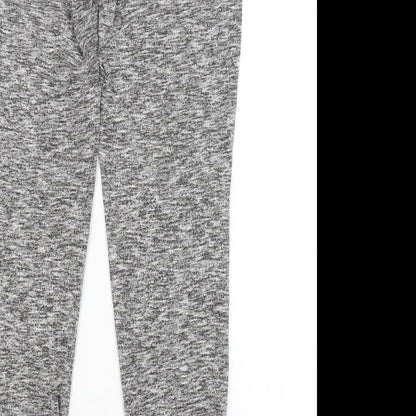 Brand and care label for Max Studio women’s grey pyjama pants, size S