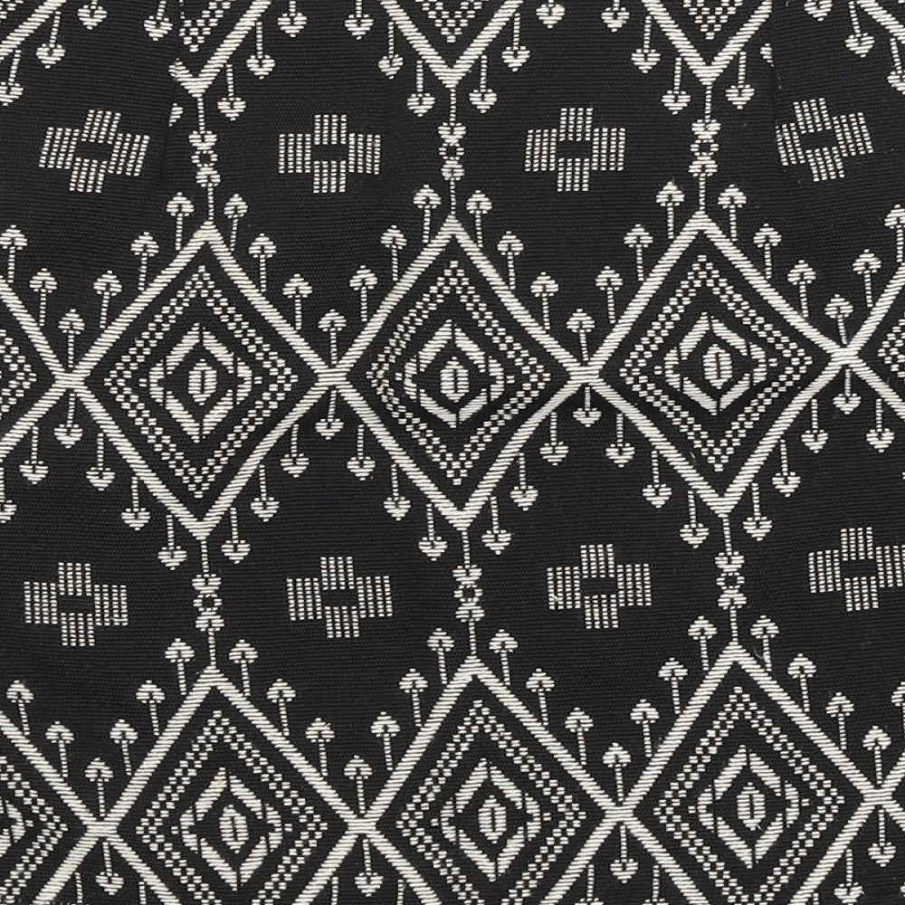 Camayeu Womens Black Argyle/Diamond  Straight & Pencil Skirt