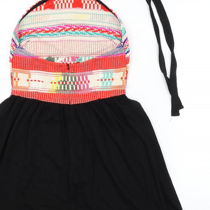 ASOS Womens Multicoloured Striped  A-Line  Size 6