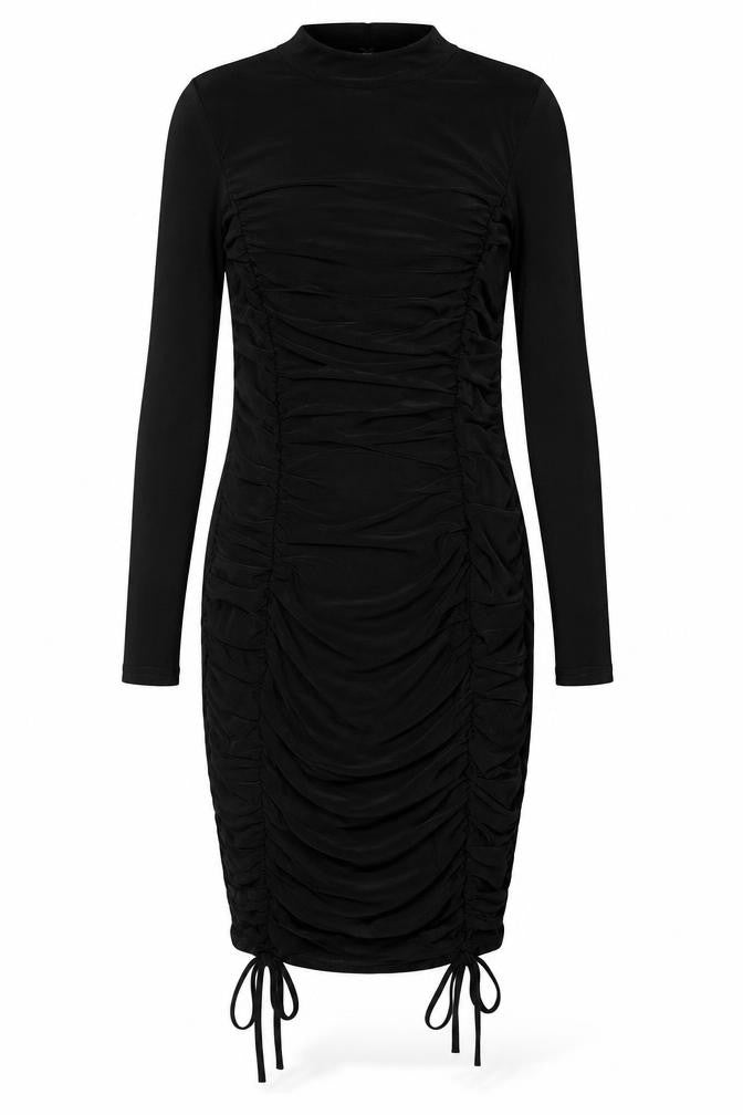 Front view of AX Paris women’s black pencil dress, size UK 8