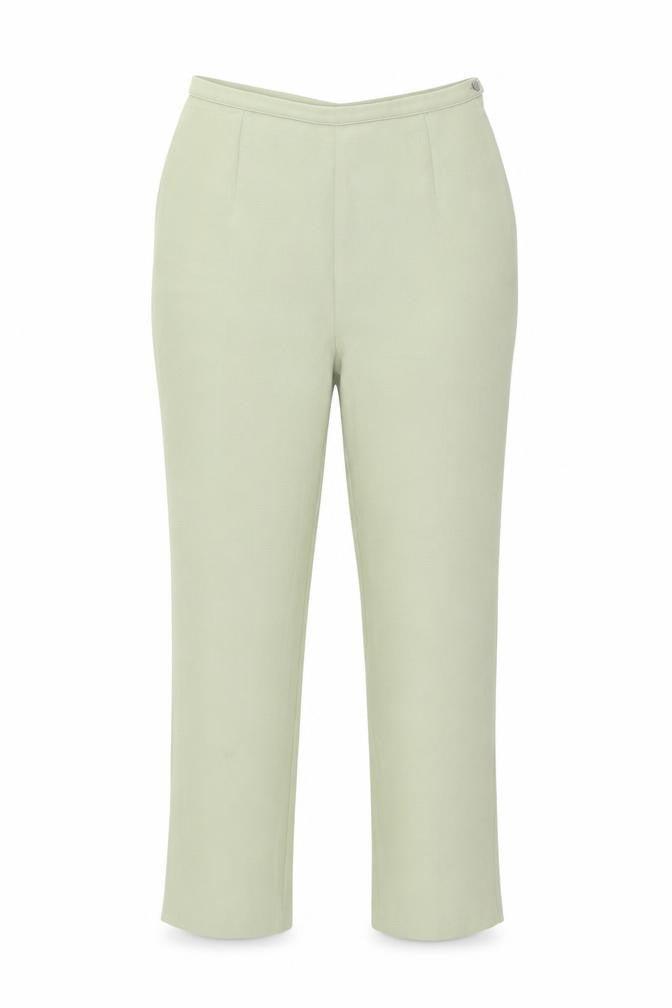 Womens UK Size 10 BHS Regular Fit  Green Trousers
