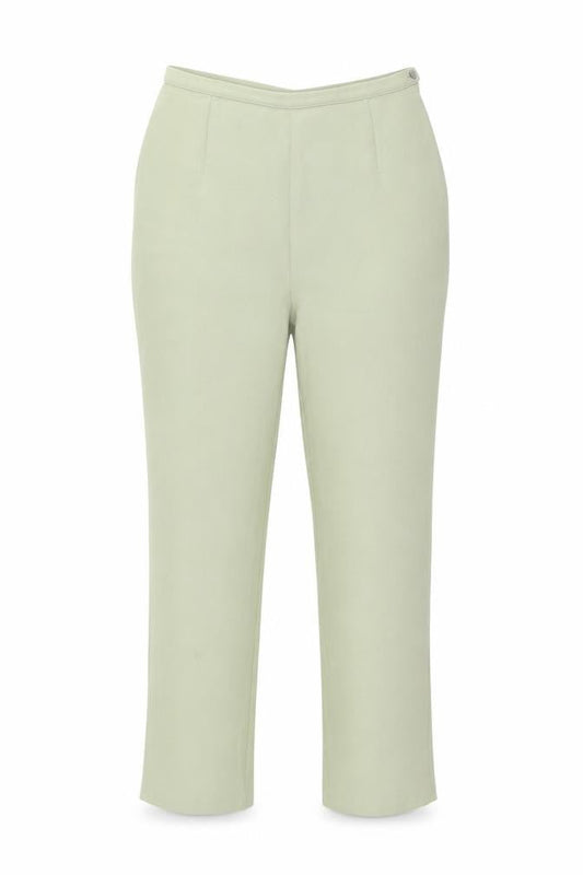 Womens UK Size 10 BHS Regular Fit  Green Trousers